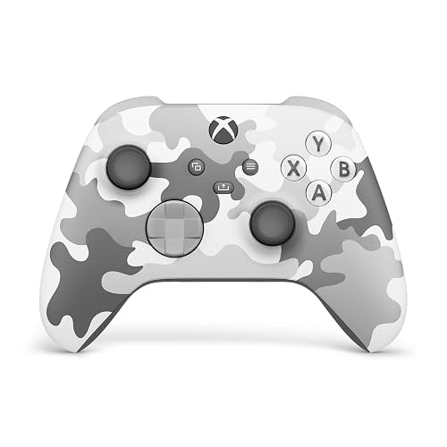 Microsoft QAU-00133 Xbox Wireless Controller, Arctic Camo