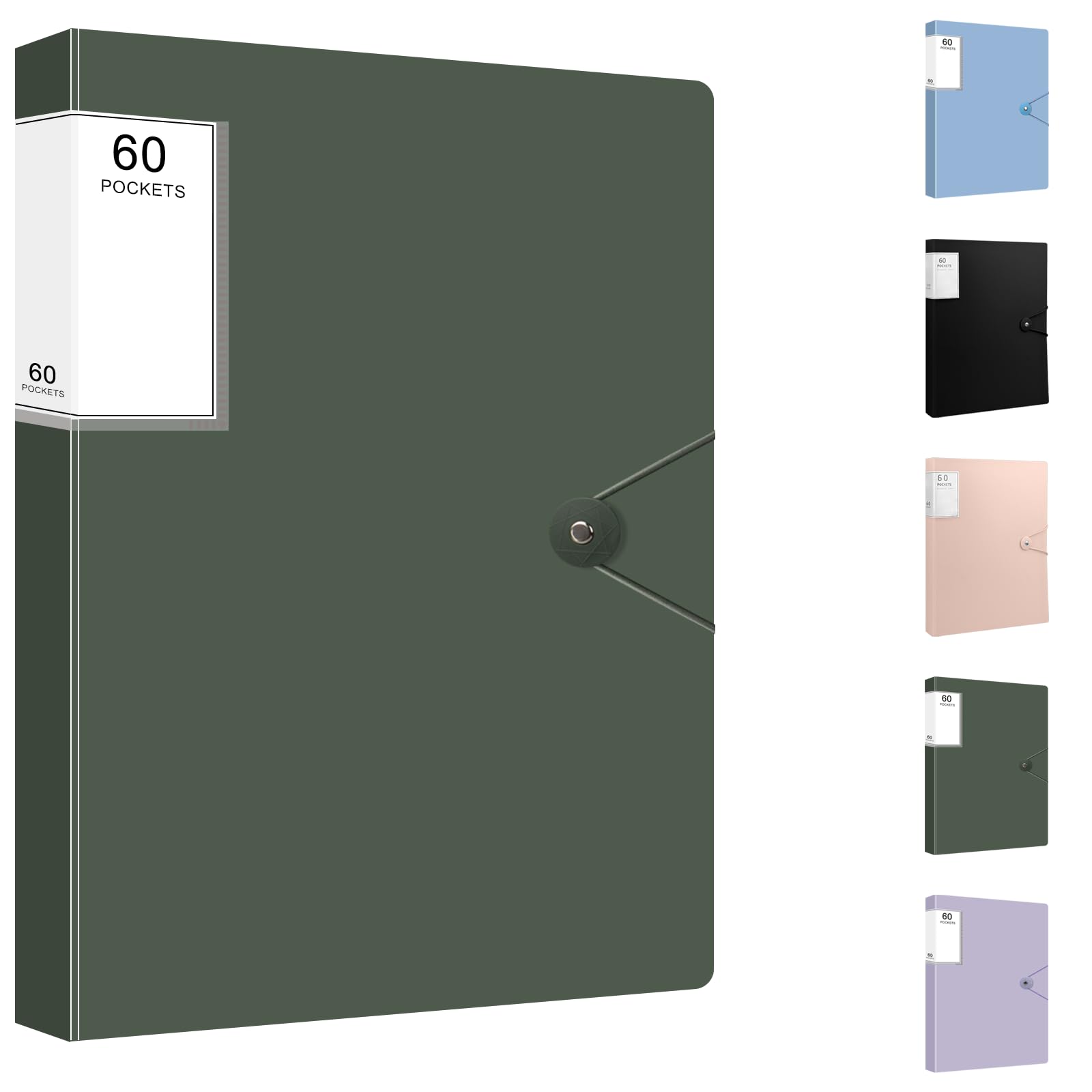 Classeur 60 pochettes et 120 pages pour documents et œuvres d'art - 8