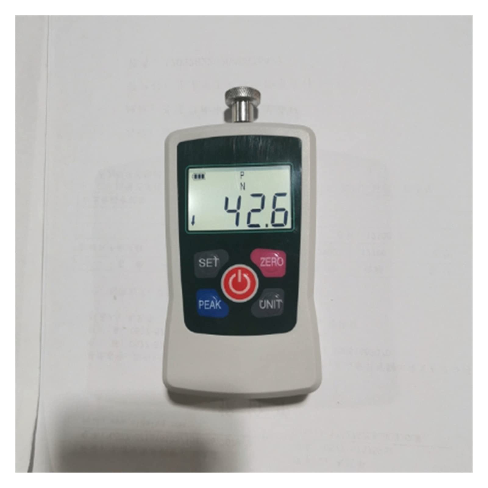 Dinamometro manuale 500 Display digitale Push Tester Tester Dynamometer Dinamometro ad alta precisione PRESSIONE PRESSIONE PRESSIONE Portatile Tester portatile Misurazione della forza