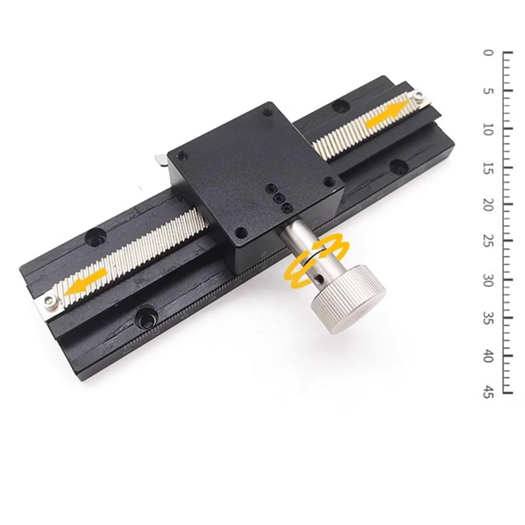 X-axis Long-Travel Sliding Table - Manual Precision Dovetail
