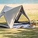 Karlak Sunproof Windproof Quick-Opening Tent Weight Waterproof Foldable Tent Full-tomatic Camping Picnic Sunshade Sunscreen Tent