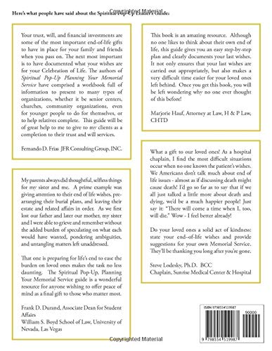 Spiritual Pop-Up: Participant's Guide: Creating Your Own Memorial Service - Image 3