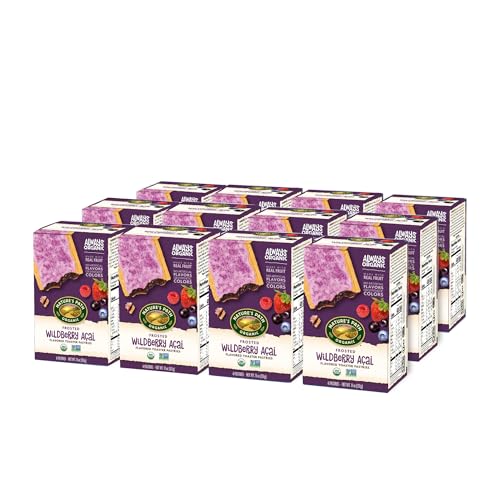 Image of Nature's Path Organic Wildberry Acai Toaster Pastries, 11 oz (Pack of 12)