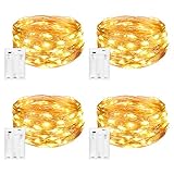✨【Lo que obtienes】4 paquetes de 50 luces LED de hadas, soporte técnico de por vida, servicio de reemplazo de 1 año, servicio de devolución de dinero de 90 días. (♥ Cualquier problema o inquietud durante el proceso, solo contáctenos por correo electrónico directamente, haremos todo lo posible para ayudarlo a resolver sus problemas ♥)