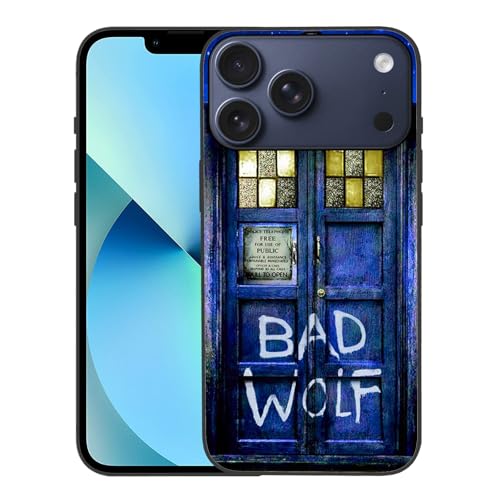Coque iPhone 17 Pro cadeau médecin qui science-fiction original