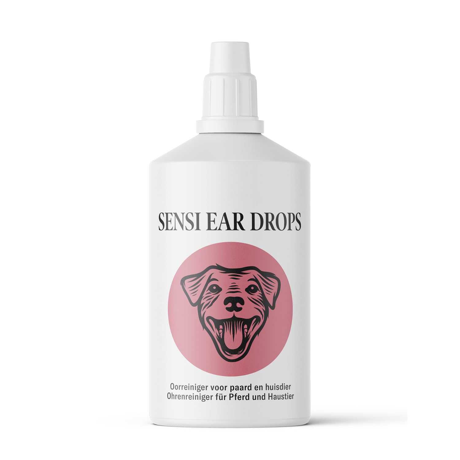 Sensipharm Sensi Ear Drops for Dogs & Cats, Ear Cleaner for Daily Ear Care, Removes Ear Wax & Dirt