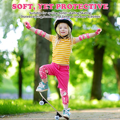 image for Knee Pads for Kid Protective Gear Set , WILDMAX Adjustable Soft Knee P