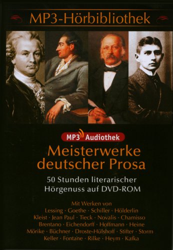 Preisvergleich Produktbild Meisterwerke deutscher Prosa. DVD . Die mp3 - Hörbibliothek