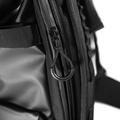 PRVKE Travel and DSLR Camera Backpack with Laptop/Tablet Sleeve - Rugged Photography Bag (21 L, Black)