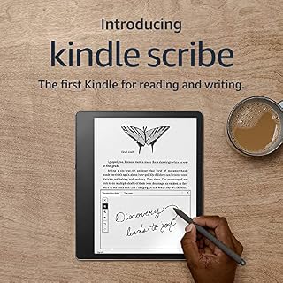 Kindle Scribe | The first Kindle for reading and writing. Features a 10.2-inch, 300 ppi Paperwhite display and includes Premium Pen | 64 GB