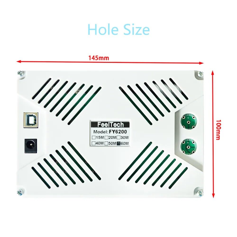 FY6200 20M/30M/50M/60M Signal Generator DDS Arbitrary Waveform Source Frequency Counter Dual Channel FPGA Four way TTL(FY6200 30M)