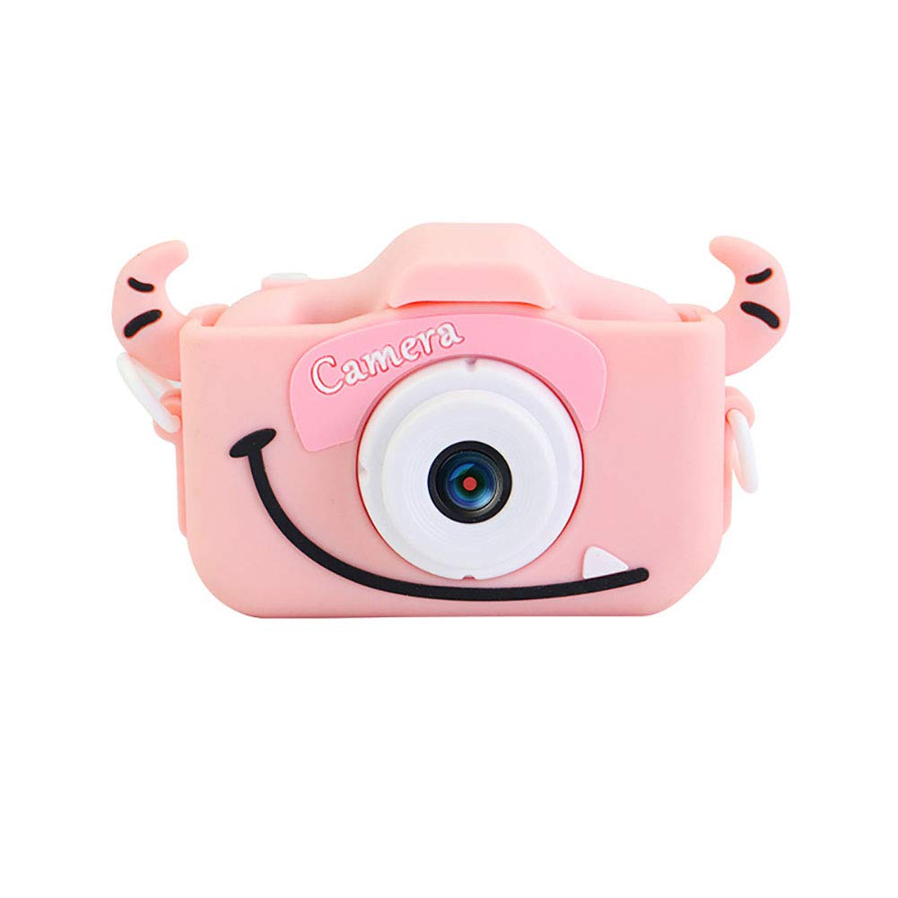HUYA Il Giocattolo Per Fotocamera Digitale Per Bambini Può Scattare Foto HD Mini Video Regalo Di Compleanno (Pink2)