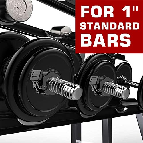 Atleyimu 2pcs Morsetti per bilanciere,Ferma