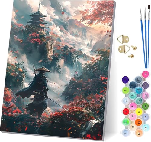 m G DIY Paint by Numbers for Adults i LbgqS hG  Lbg uVƃANG̋ yCgoCio[ l̃NtgANeBre z[ ItBX ւ̃Mtg 40x5