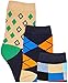Jefferies Socks Little Boy's Fun Colorful Dress Crew Socks 6 Pair Pack Sockshosiery, multi, Small