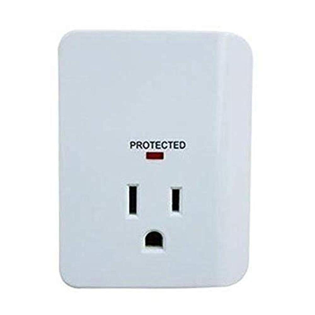 Master Electrician CT-042F Single Power Outlet Surge, White-image-46