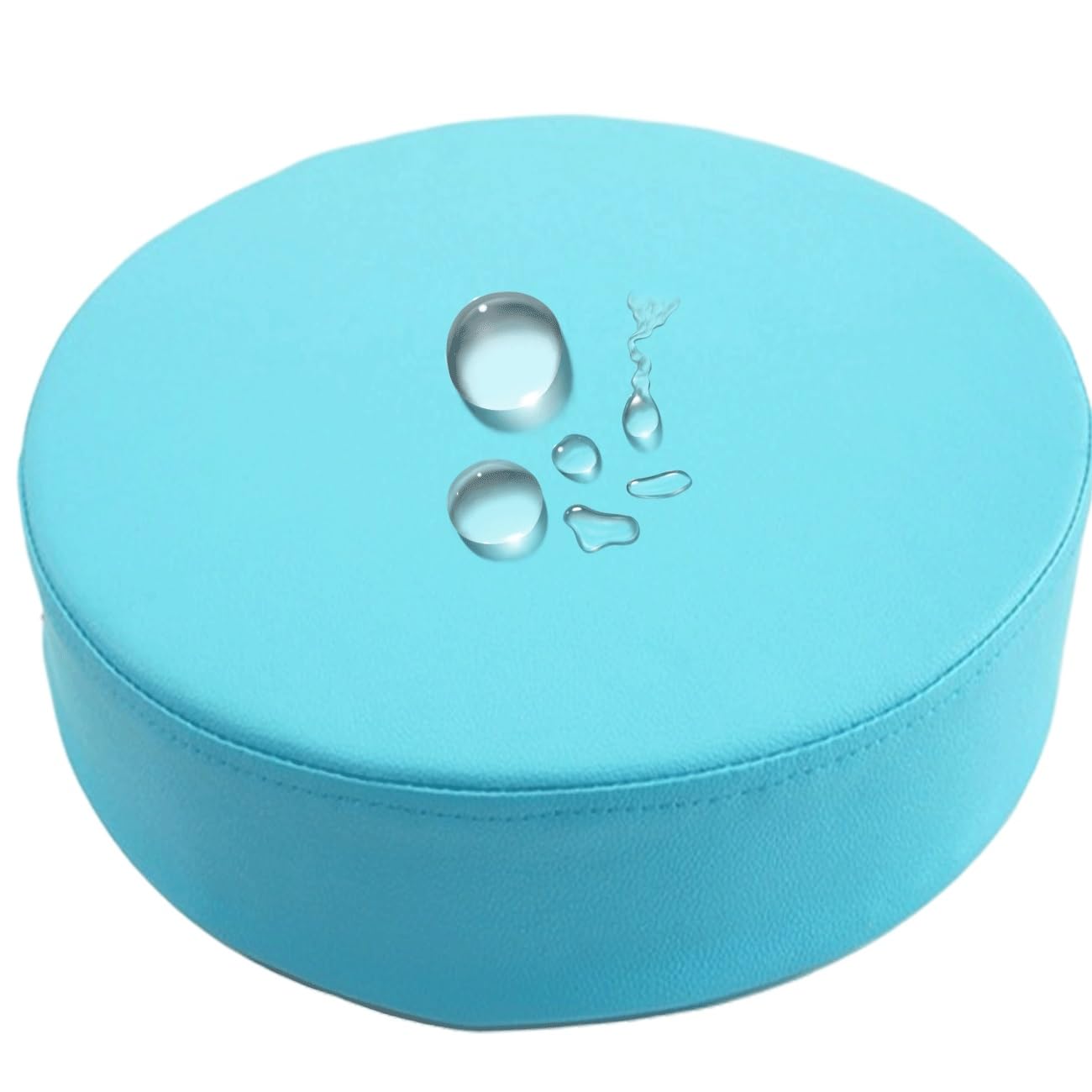 SDNAM Round Chair Cushion 40/45/50cm, Thick 5/8cm Garden Chair Cushions Seat Pads,Waterproof Round Chair Cushions Pad Mat for utdoors/Indoor/Patio/Swing/Floor/Garden(J15,1pc 50X50X8cm)