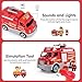 REMOKING Take Apart Fire Truck Toy — Build Your Own Vehicle with Electric Drill, Construction Play Toy for Boys & Girls