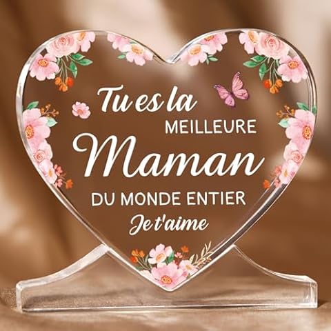 Cadeau Maman Niyewsor Plaque Acrylique Cover
