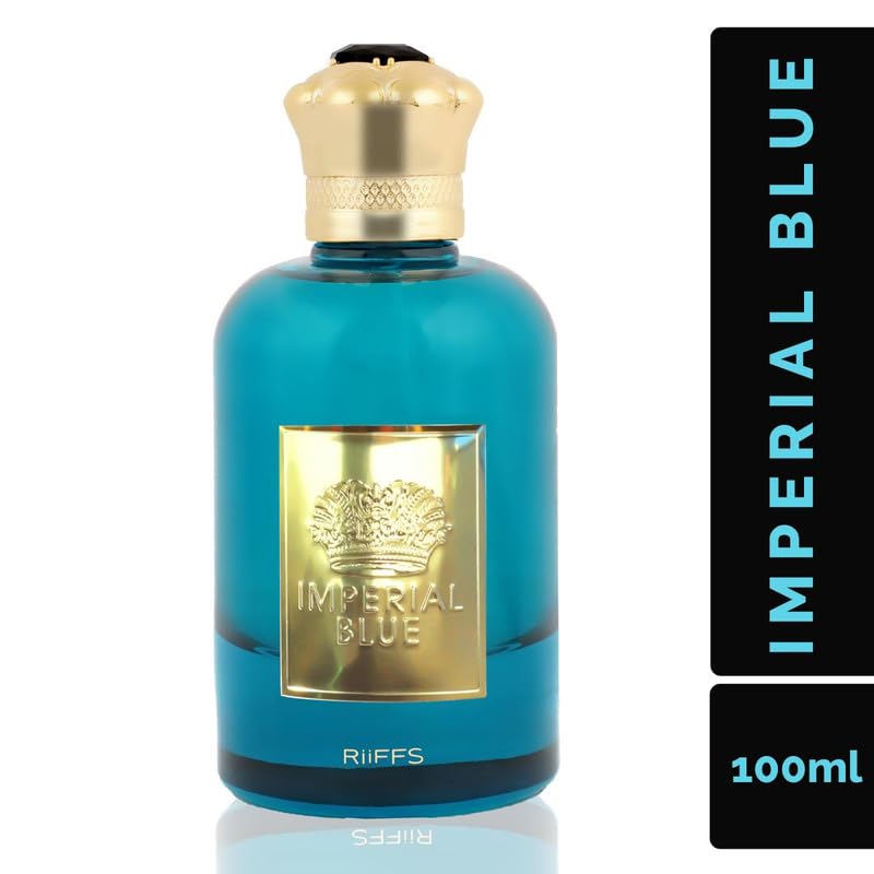 Image of RiiFFS Imperial Blue Perfume For Men | Long-Lasting Eau De Parfum | Vibrant Refreshing Fragnance For Men | Suitable For Every Occassion, 100ml