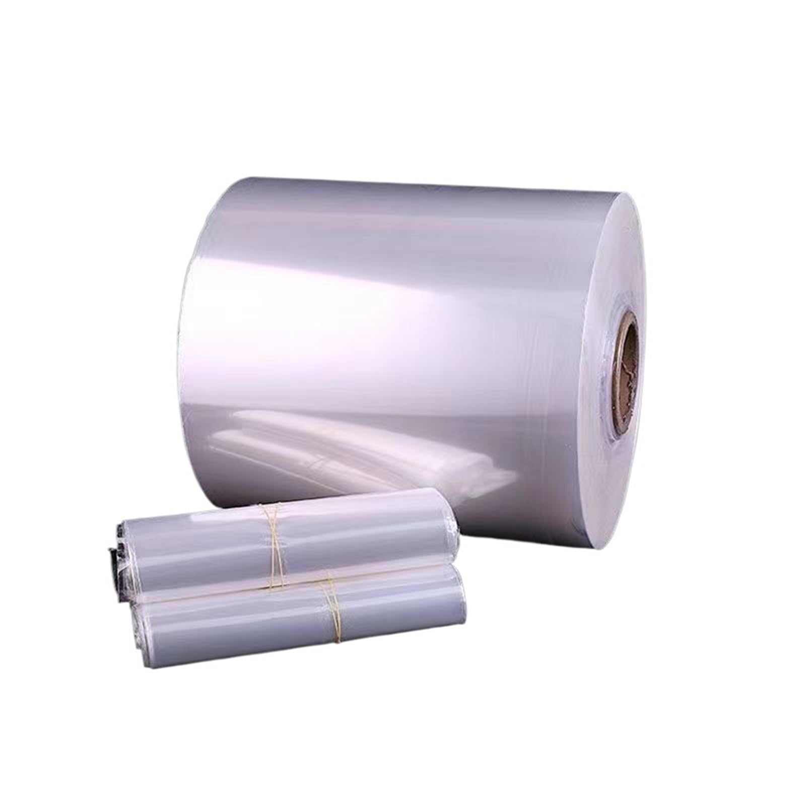 Film Thermorétractable De Forme Cylindrique Pof Film Rétractable En Polyoléfine 10M 30M 50M Pof Film D'emballage Rétractable Transparent Transparent Pof For Film De Boîte Mobile For L'emballage ( Colo