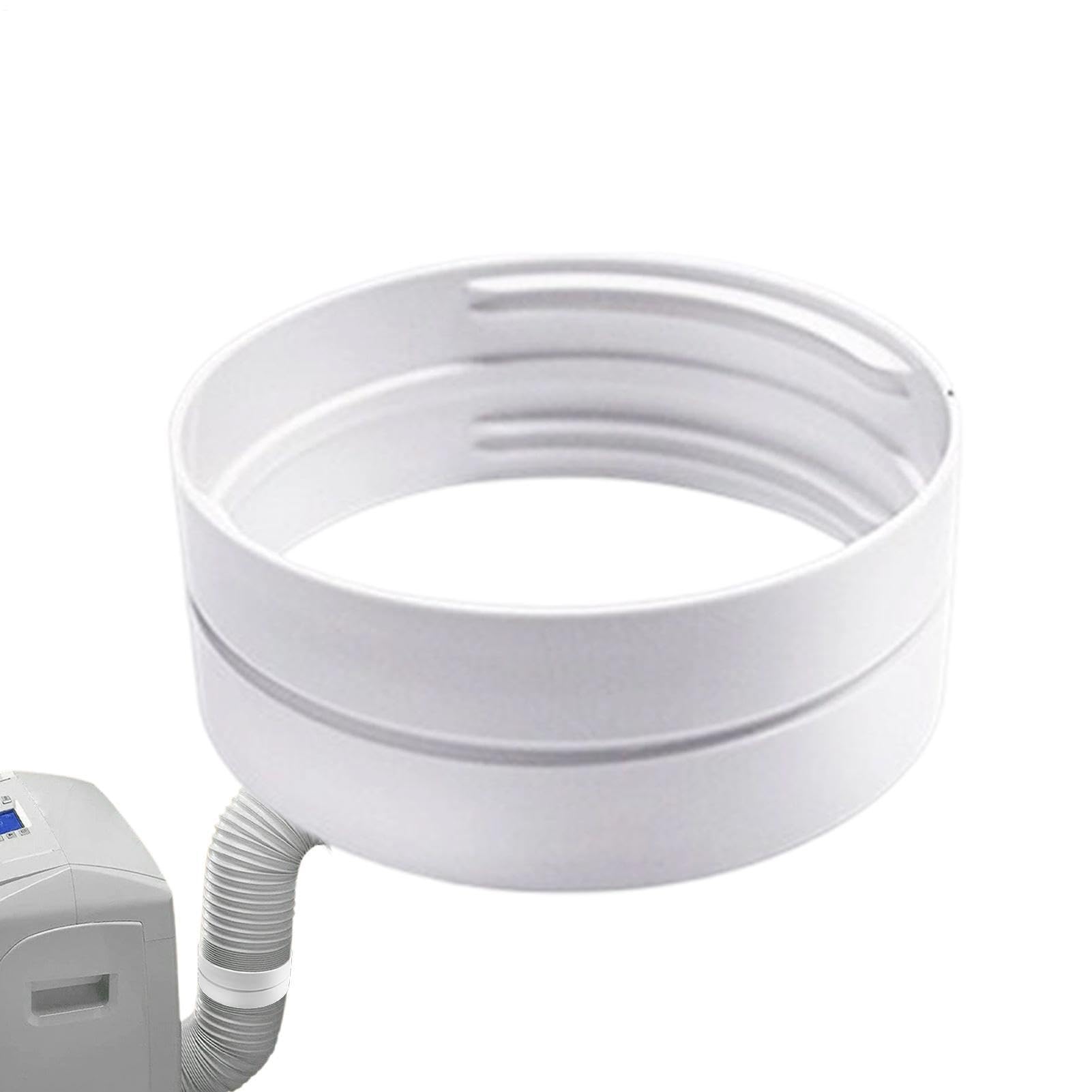 Portable Air Conditioner Exhaust Hose Connector, Universal Left Right Thread AC Exhaust Pipe Extension Coupler, 5.1/5.9 Inch Duct Fitting Spare Parts for Portable Air Conditioner