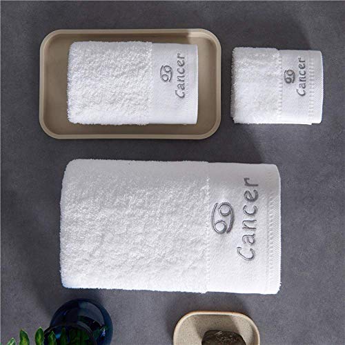 Serviette de bain cancer Twelve Constellations pour routine bien-être