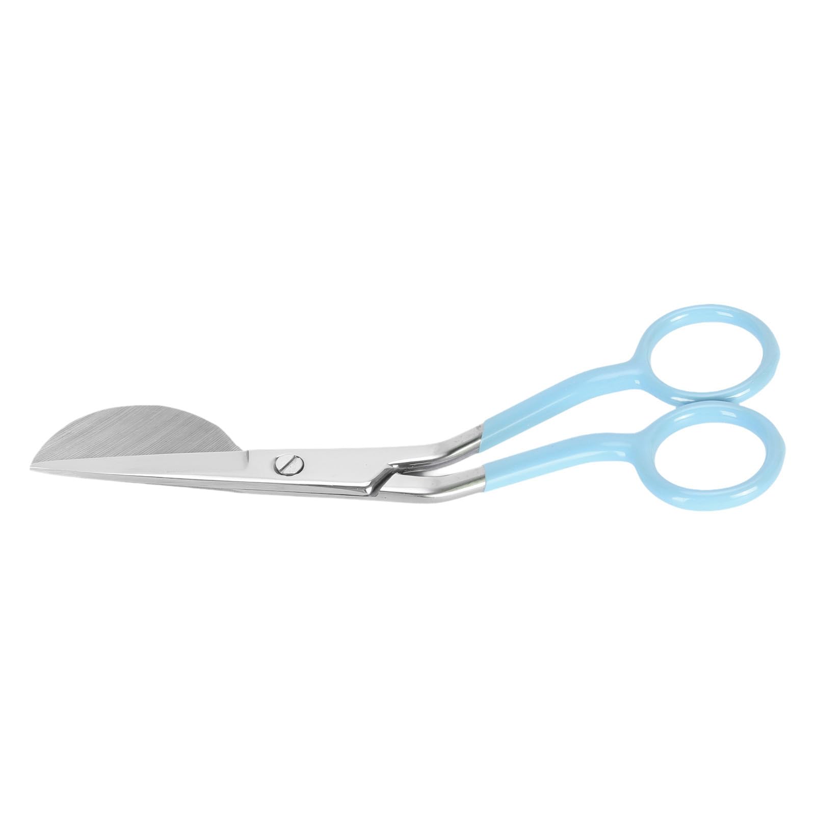 Cocoarm Duckbill Applique Scissors, 6-Inch Ergonomic Handle (Lake Blue)
