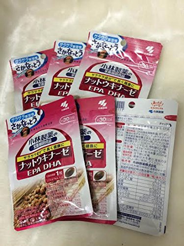 小林製薬 ナットウキナーゼ EPA DHA 約３０日分 ３０粒×２０袋セット ナットウキナーゼ EPA DHA 約30日分(30粒入り)【小林製薬の栄養