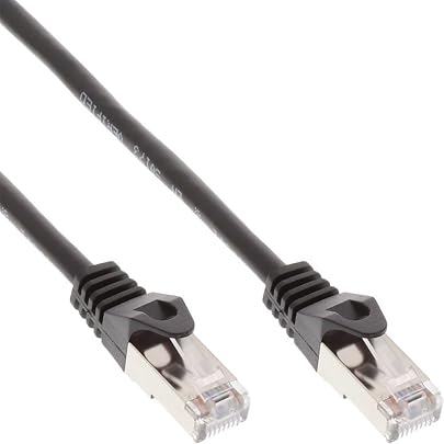 COS Cable Desk Patch Cable Cat5e SFTP Black COS Cable Desk Patch Cable Cat5e SFTP Black