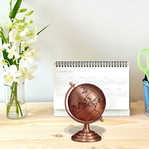 Libooi Vintage Globes, National Geographic Globe Antique Illuminated World Globe Rotating Earth Globes For Adults #TOP3