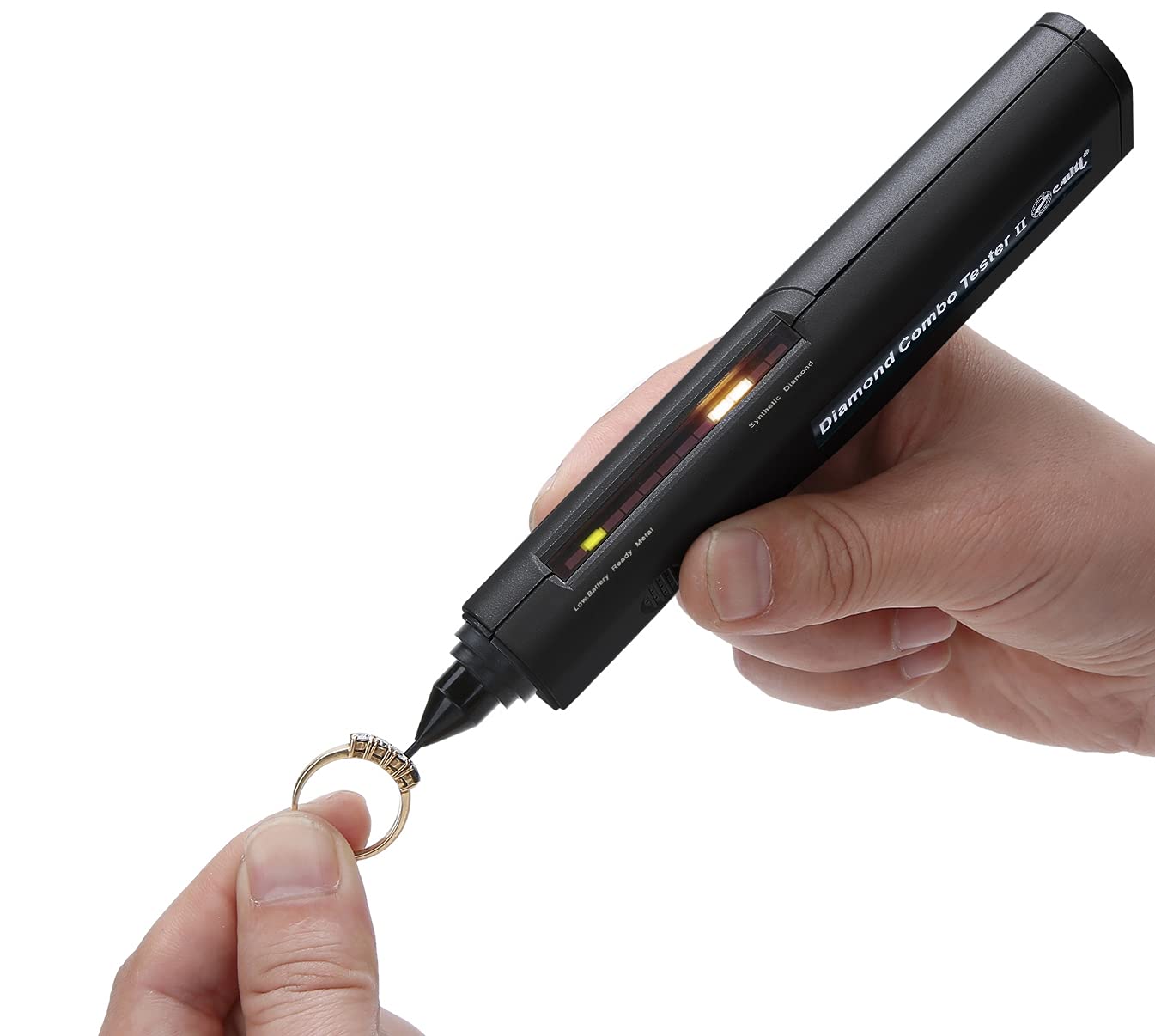 Diamond Combo Tester II Diamond Tester Comprobador profesional de diamantes Comprobador de moissanita de baja conductividad Comprobador de Diamante cultivado en laboratorio HPHT