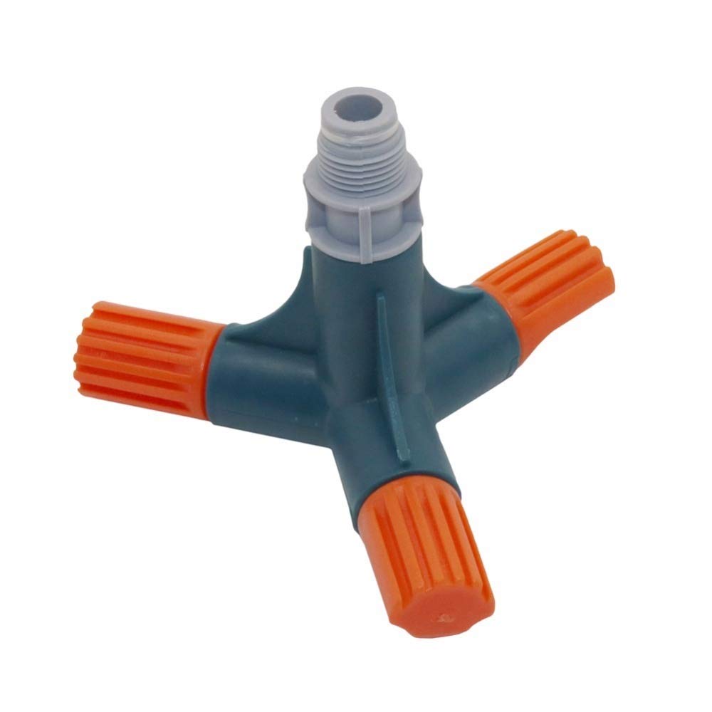 System nawadniania zraszaczy ogrodowych Dysza rozpylająca ze stali nierdzewnej z 6 mm Regulowany Ogród Dysza Rozpylająca o niskim poziomie 100 szt (Color : 0.6mm)