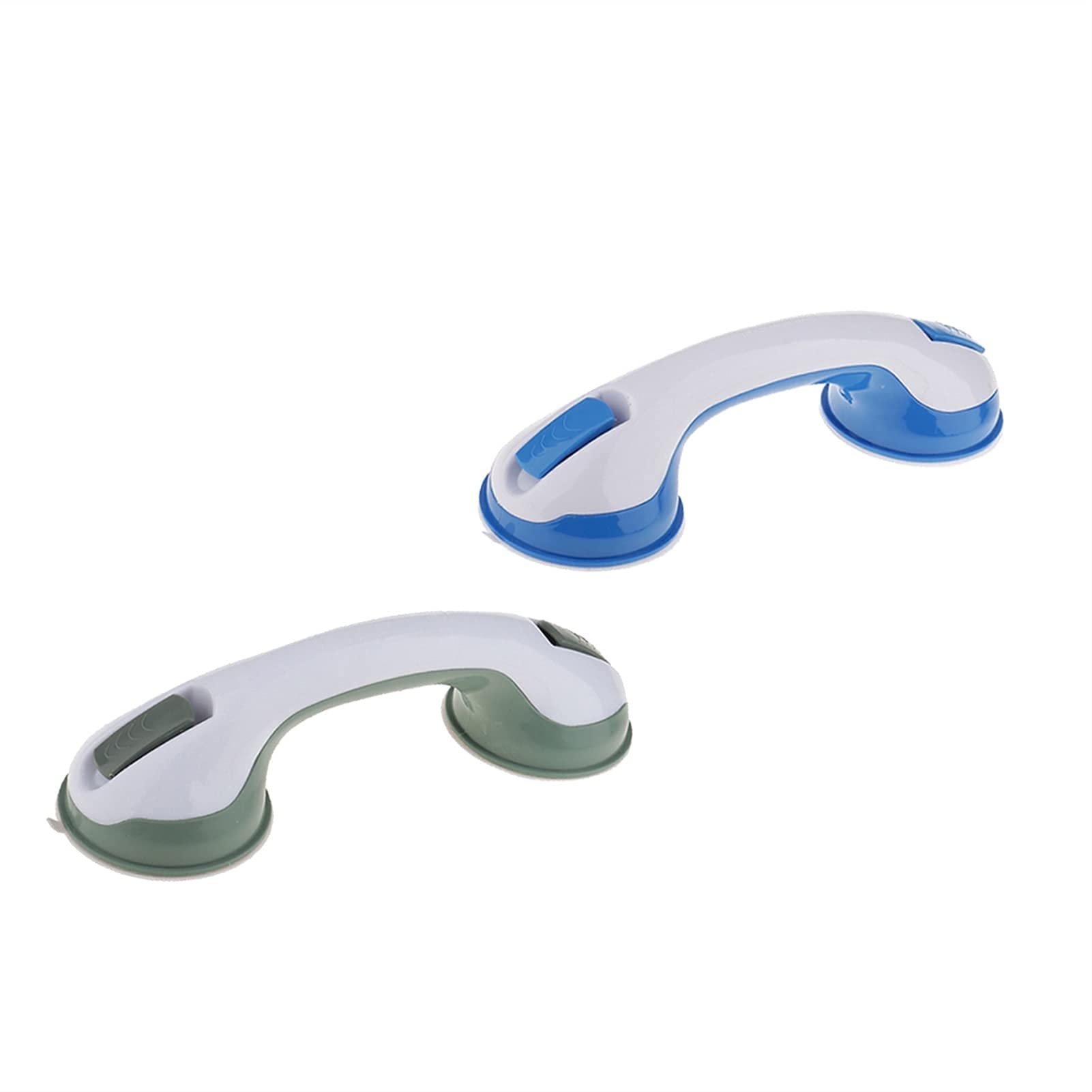 Poignée de douche antidérapante à ventouse lot de 2 barres de sécurité pour baignoire