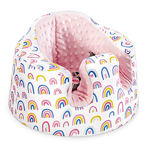 Image of Seat Cover,Compatible with Bumbo Seat.The Rainbow Cover,only Compatible with Bumbo Seat(Original)