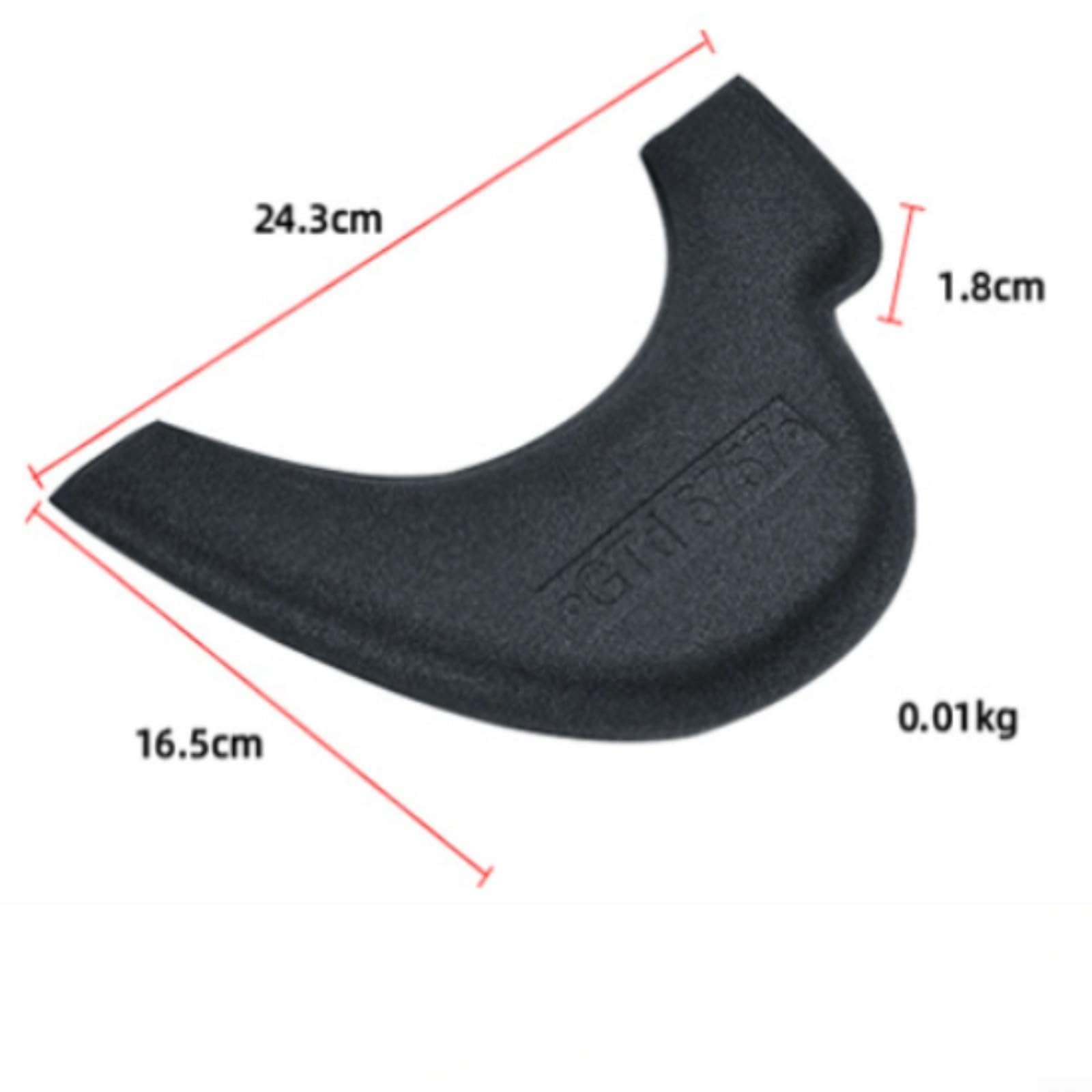 Copertura inferiore del volante per X1 E84 2009-2015, pannello di protezione antipolvere nero, spugna LHD, parte interna auto 24,3 x 16,5 cm