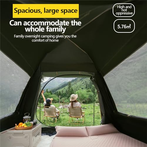 Carpa automática para camping LCBDYLR 240x240x155 cm miniatura 4
