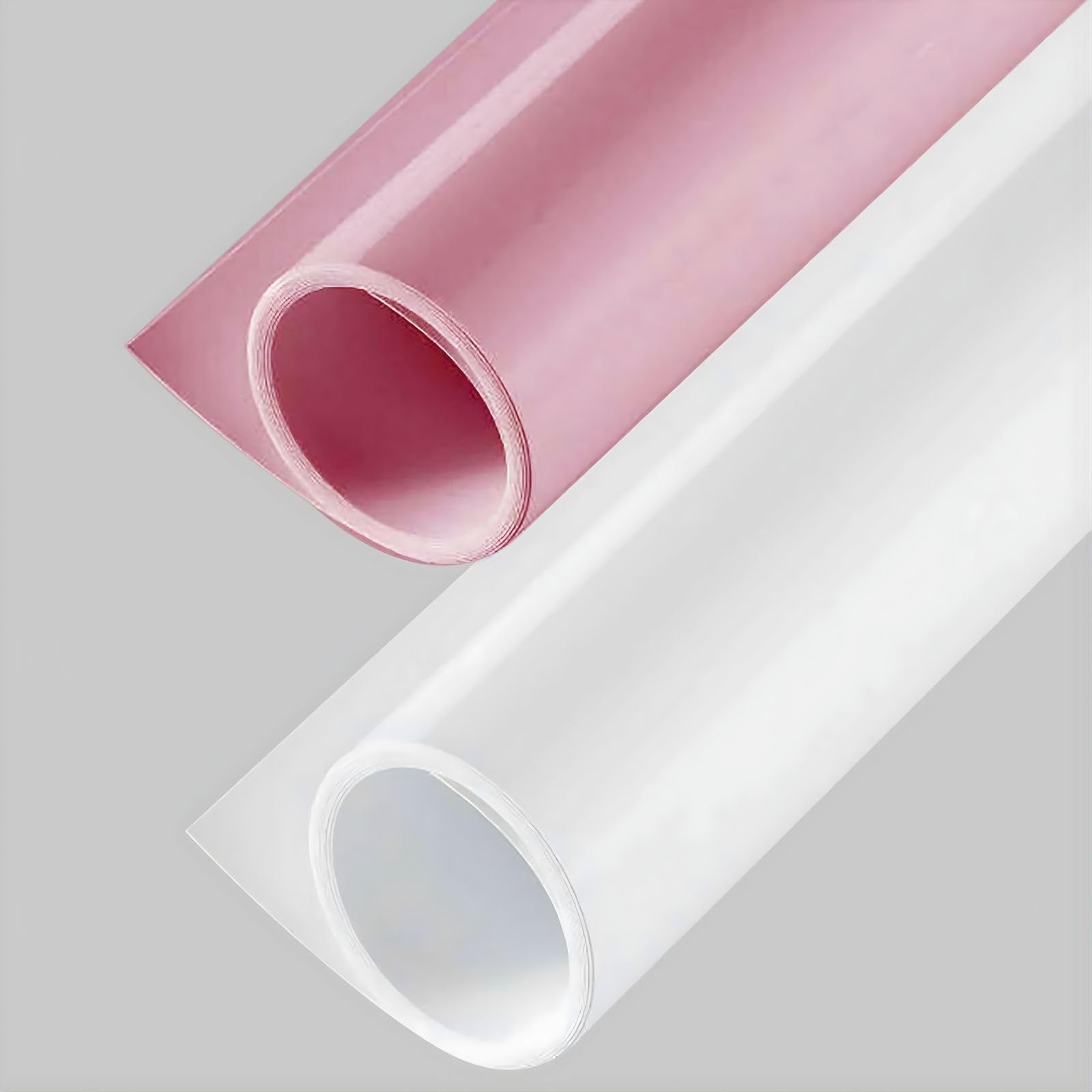 Smiledrive Photography Background Sheets - Backdrop Sheets 60 x 120 cm Waterproof Wrinklefree PVC Material (Pink and White)-image-14