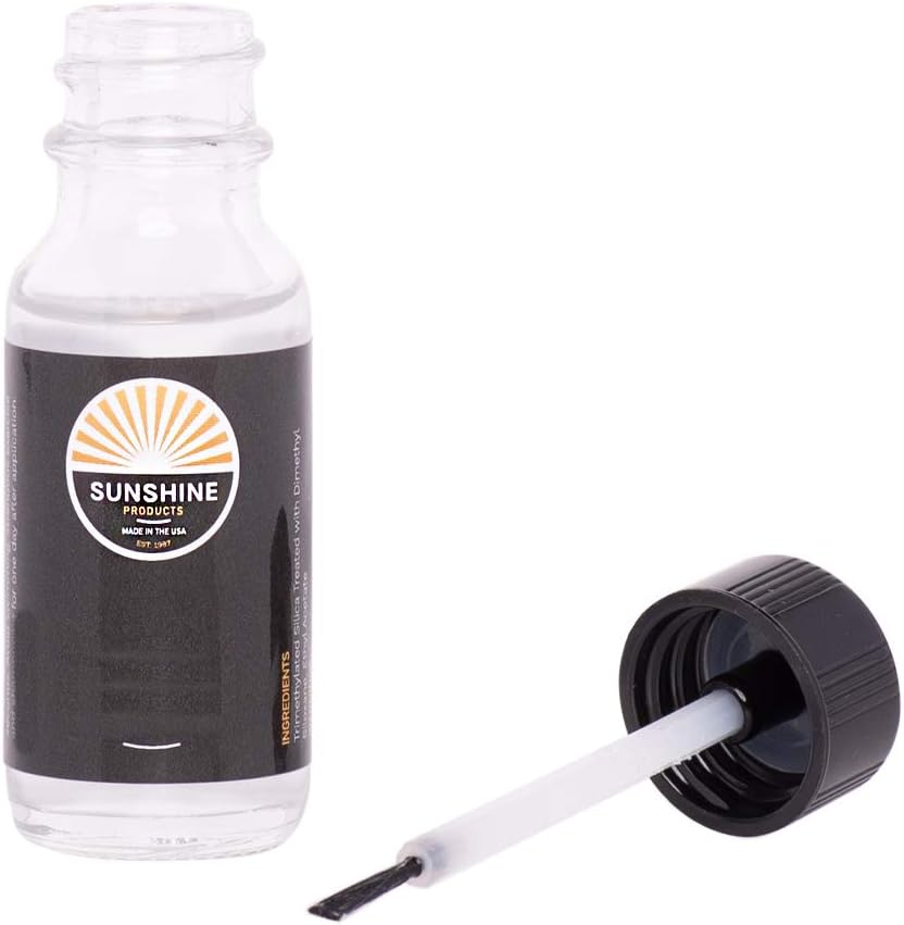 Sunshine Tape | Select Daily Wear Silicone Wig Glue Adhesive | Brush Applicator | 1-14 day Hold | .5oz