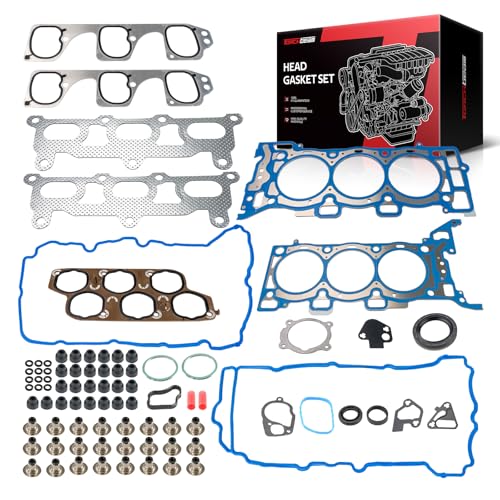Image of Torchbeam Head Gasket Kit, Engine Cylinder Head Gasket Set Fit for Pontiac G8 2008-2009 3.6L, Replace# ES72274, HS26376PT-3, GS33676