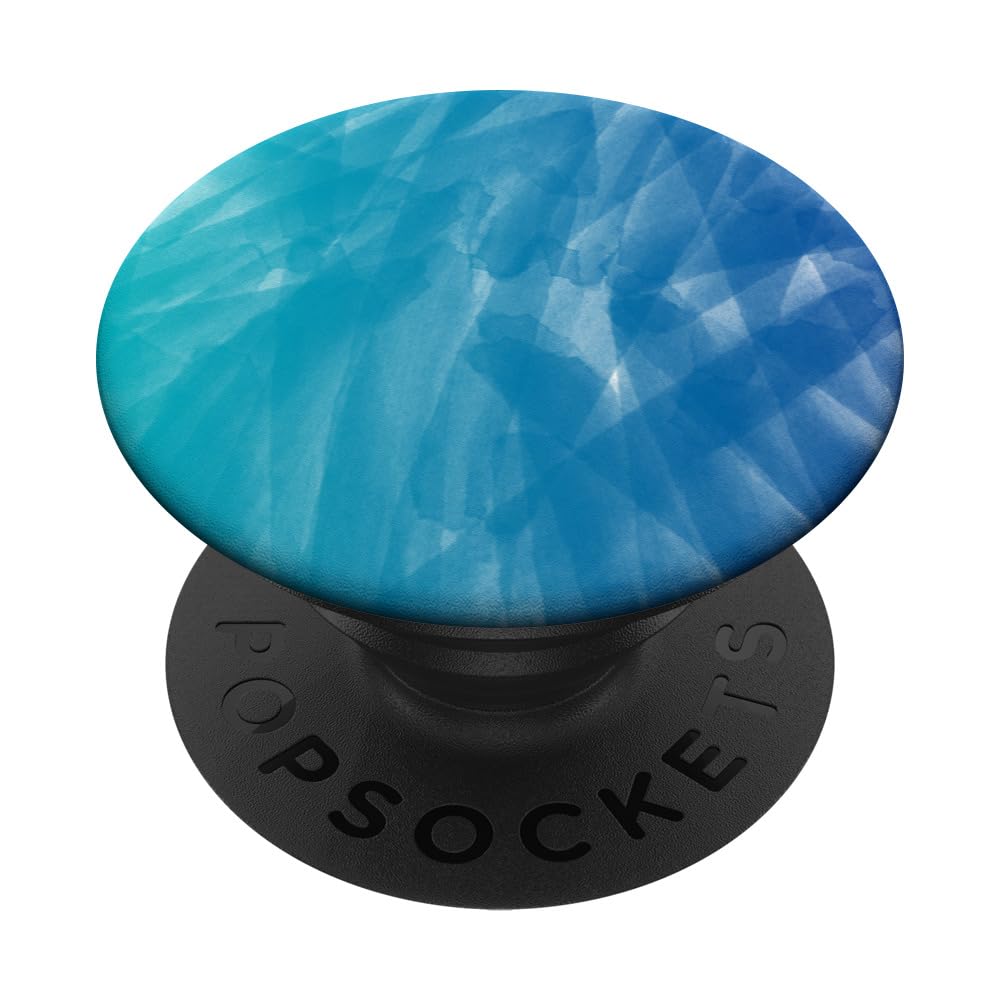 Watercolor Blue PopSockets Standard PopGrip