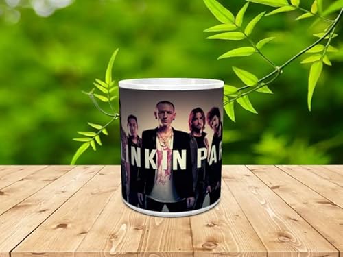 Genérico Tasse personnalisée pour les amateurs de rock Linkin Park, idéal pour offrir à tous les bons adeptes de la musique alternative.