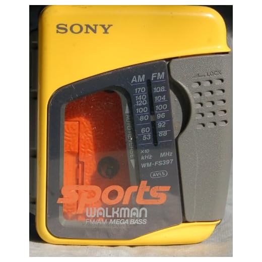SONY Sports WALKMAN AM/FM Cassette WM-FS397