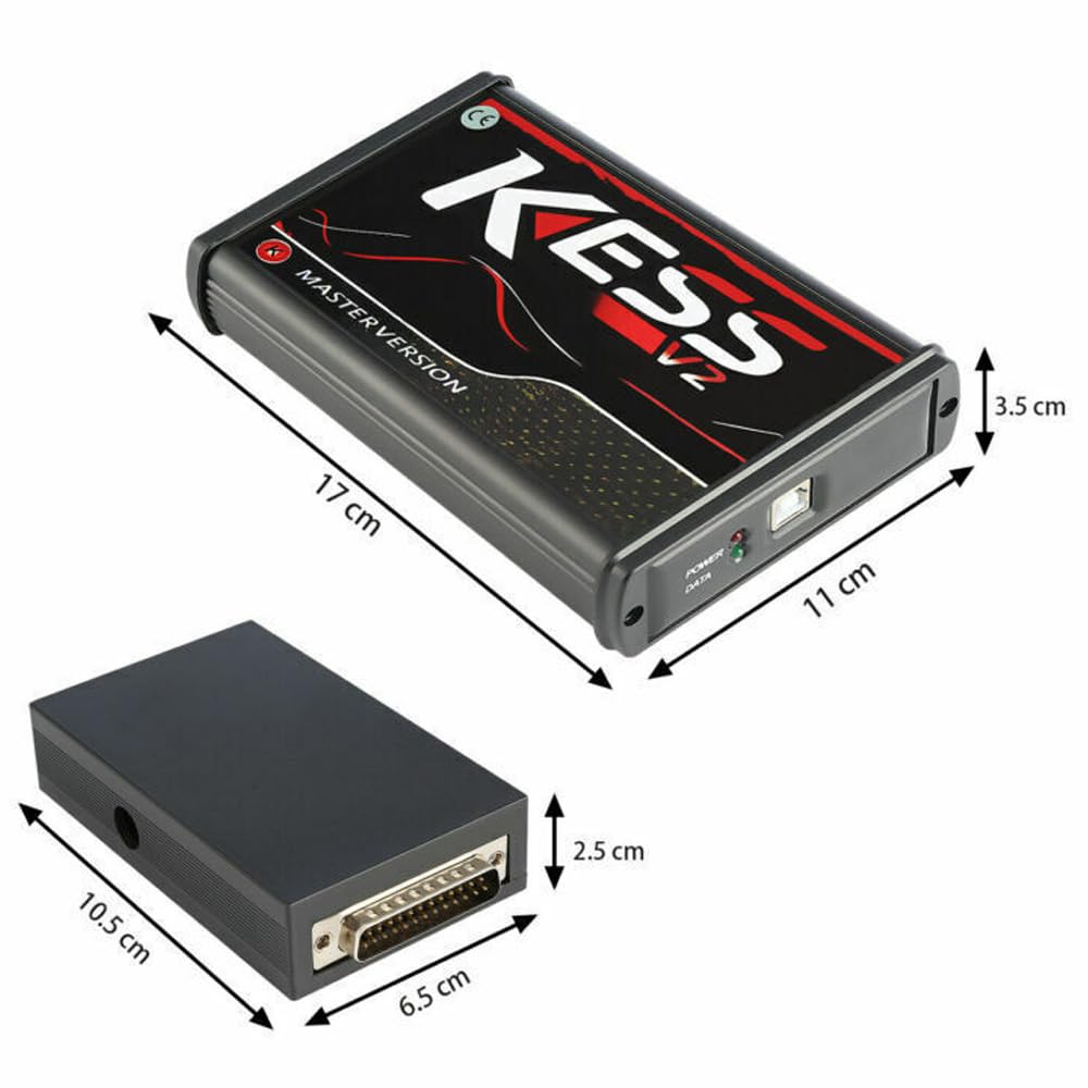 Auto per KESS V2 V5.017 ECU Tuning Kit completo e KTAG V7.020 V2.25 Red PCB European Edition