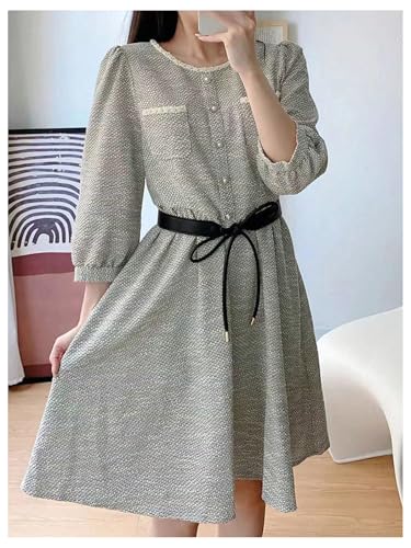 Women's Tie Waist Belts Fashion Leather Belt Coat Dress Sweater Waistband4