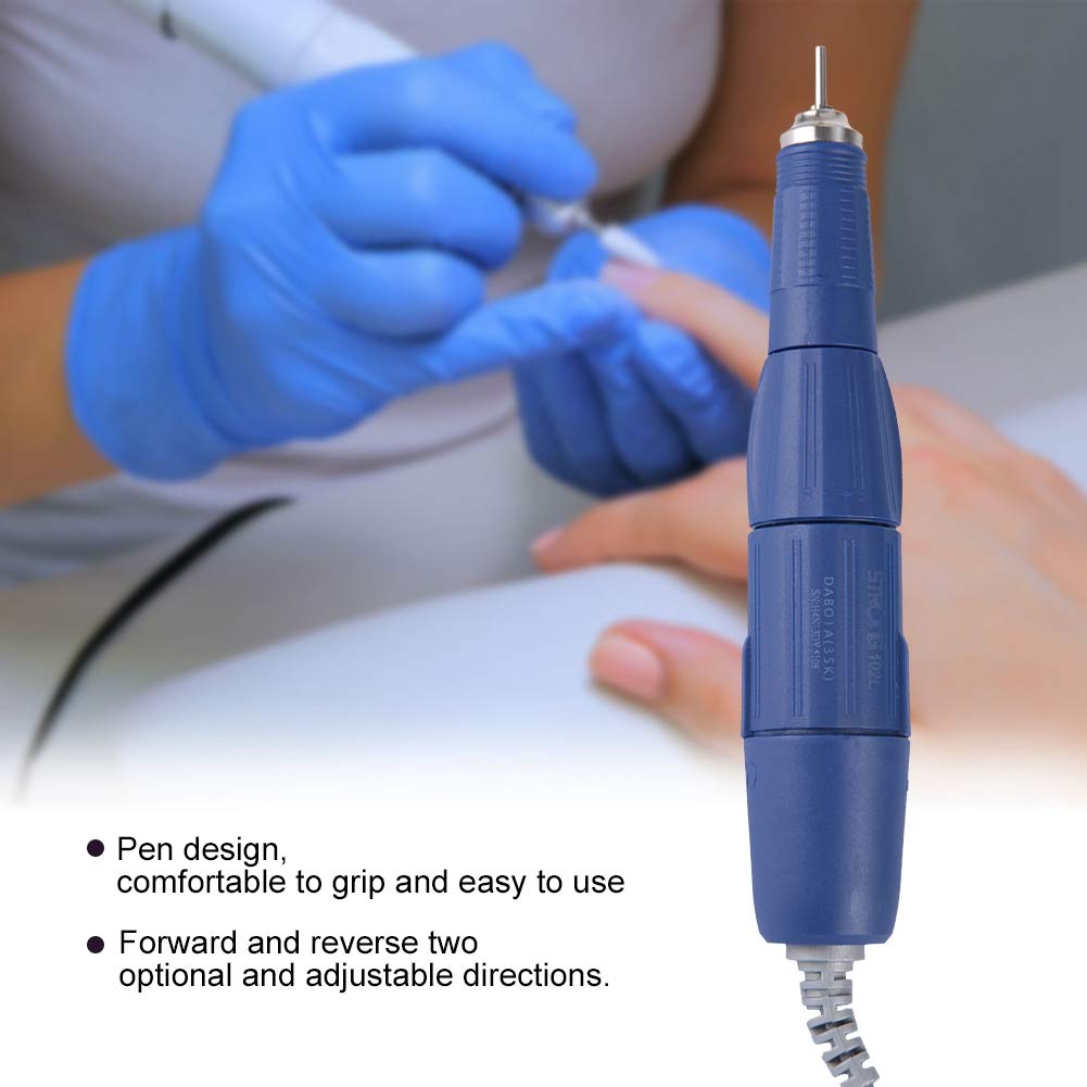 Máquina eléctrica de manicura – Tirador de mano eléctrico 102l-2.35 mm Handpiece para máquina eléctrica de manicura de uñas