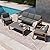 GREEN MORE 4-Piece All Weather Outdoor Patio Furniture Set?Modern Outdoor Sectional Sofa with Coffee Table & Detachable Washable Cushions,Patio Conversation Set for Porch, Balcony & Backyard, Natural