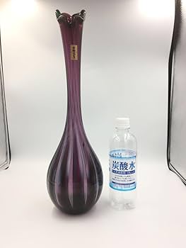 津軽びいどろ　花瓶　カッティングガラス　切子　カメイガラス　管mpr カガミ付属 津軽びいどろ 花瓶 カッティングガラス 切子 カメイガラス 管mpr