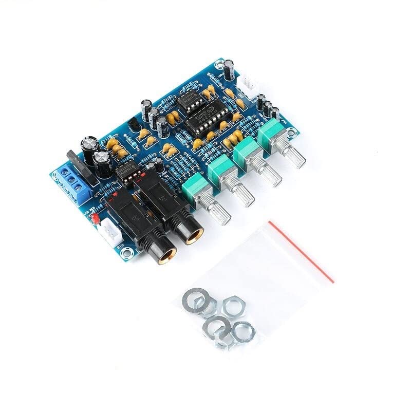 IOTaudios PT2399 Digital Microphone Amplifier Board Karaoke Reverberation Board Karaoke OK Amplifier Module Dual AC12V