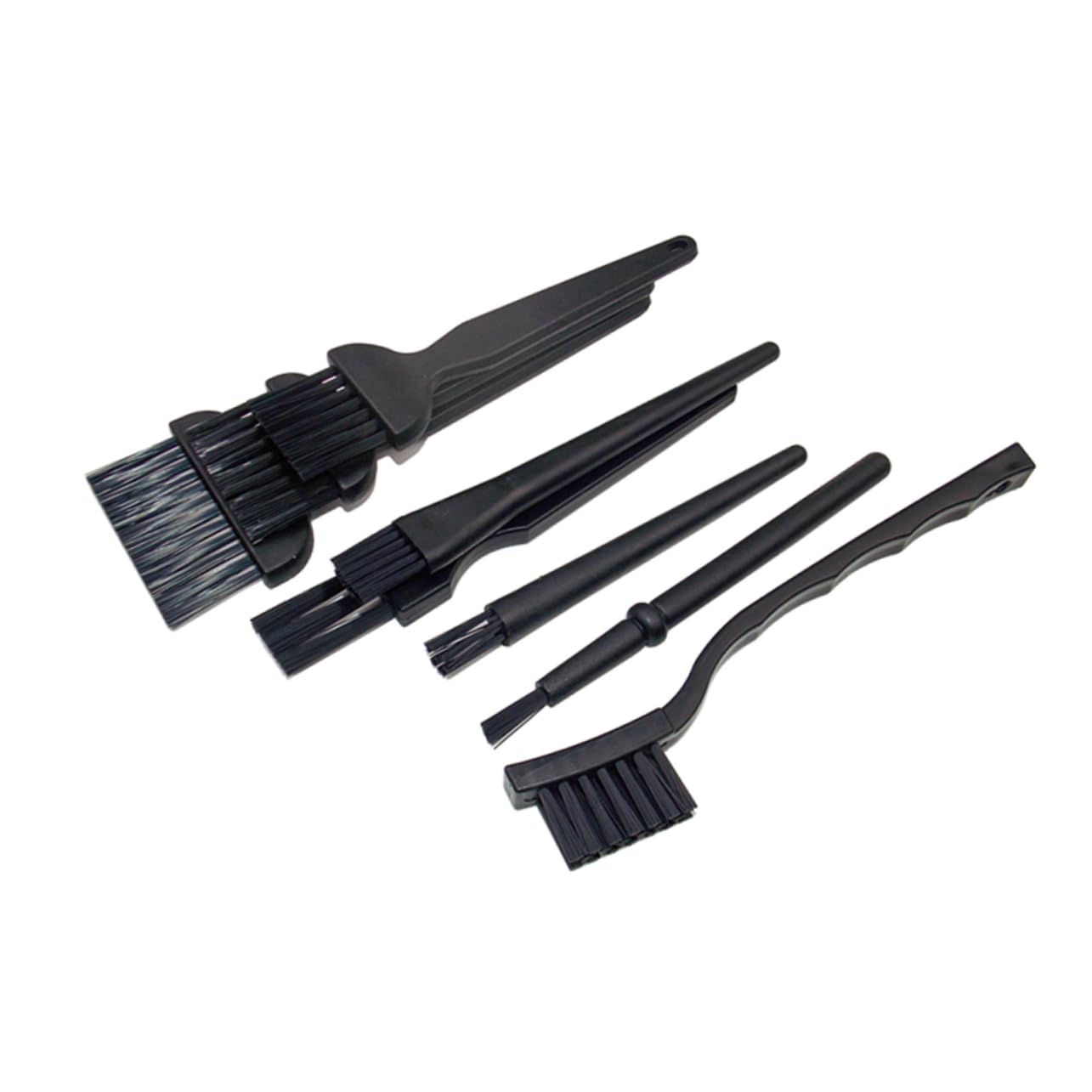 GOOHOCHY Static Keyboard Brush -Piece Nylon Cleaning Brush Set for Small Spaces Easy to Use
